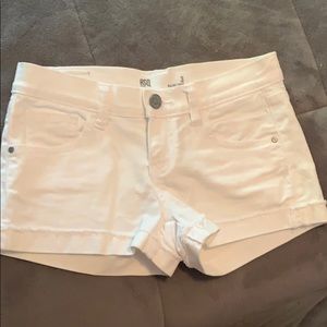 Brand new white jean shorts. SIZE 3